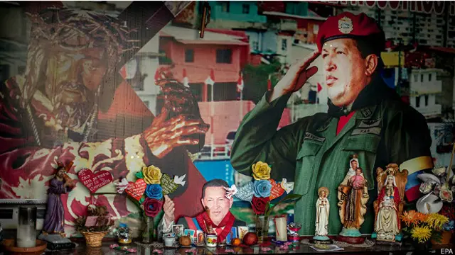 Santuário de Chávez. Credito: EPA