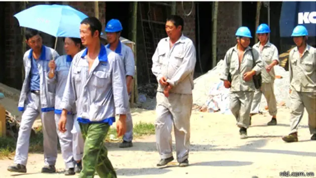 Lao động TQ ở Việt Nam