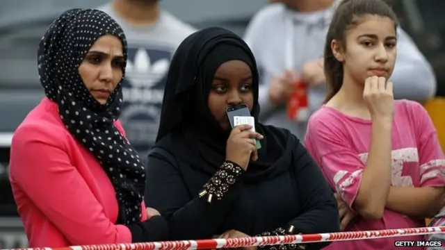 殺人事件讓這條街上的居民感到震驚