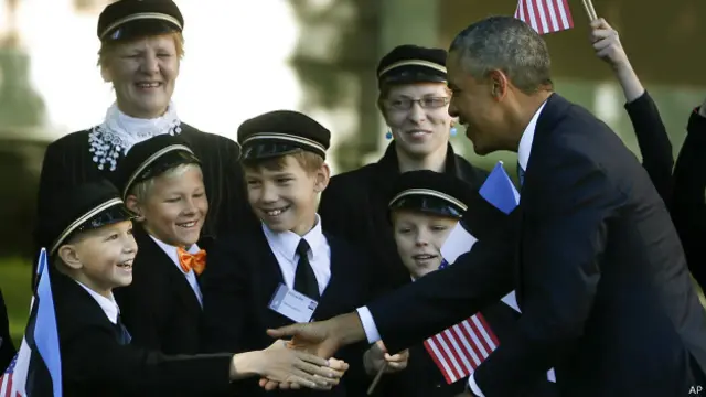 Обама в Эстонии