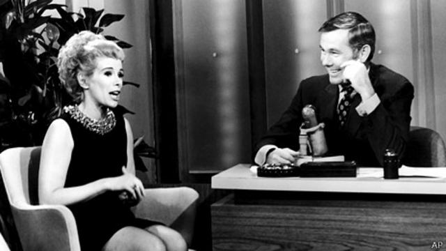 Joan Rivers y Johnny Carson