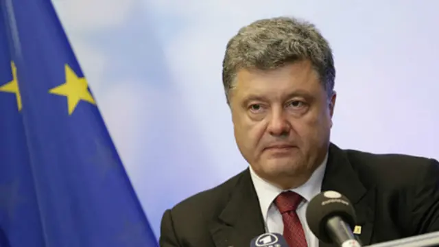 أعرب بوروشينكو عن تفاؤل حذر بتوقيع الاتفاق في اليوم المحدد