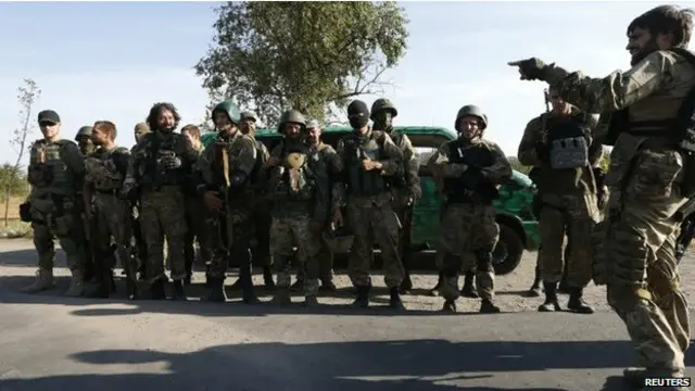 烏克蘭政府軍士兵