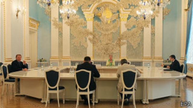 Заседание Контактной группы в Минске 1 сентября 2014 года