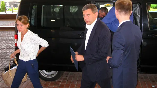 Лидер ДНР Александр Захарченко