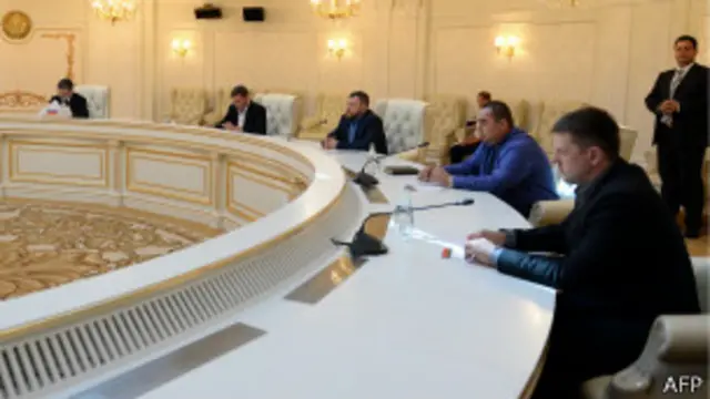 ရုရှား၊ ယူကရိန်းနဲ့ သူပုန် ကိုယ်စားလှယ်တွေရဲ့ ဘယ်လာရုစ်က ဆွေးနွေးပွဲ