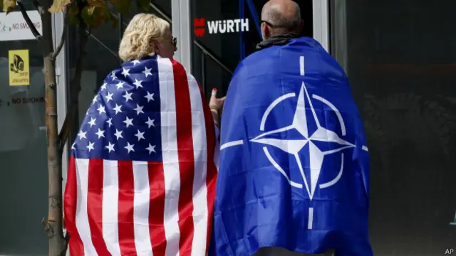 Сторонники НАТО в Тбилиси