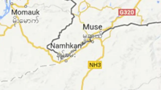 Namkham Map