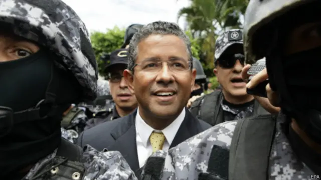 萨尔瓦多前总统弗朗西斯科‧弗洛雷斯（04/09/2014）