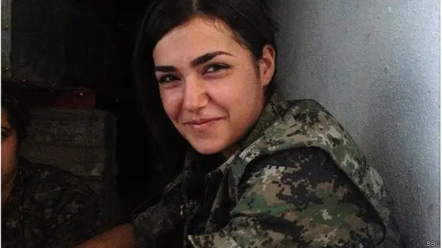 डेरेन, कुर्द महिला फ़ाइटर