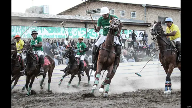 اولين دوره بازی های چوگان در قزوين