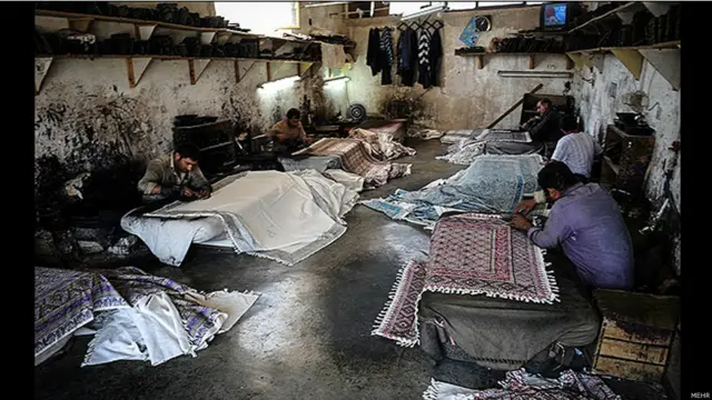 کارگاه چاپ پارچه های قلمکار در اصفهان