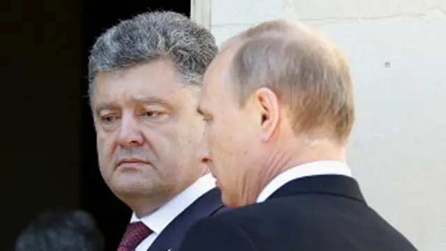 رهبران روسیه و اوکراین همچنین در مورد نحوه ارسال کمک‌های بشردوستانه به نواحی جنگ زده گفتگو کرده اند