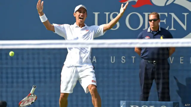 जापानी टेनिस खिलाड़ी केई निशिकोरी