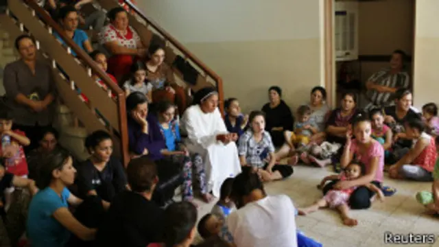 Desplazados de Mosul