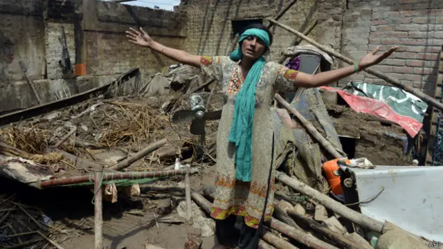 ۔۔۔سیلاب سے پاکستان کے زیرانتظام کشمیر میں سب سے زیادہ مکانات متاثر ہوئے ہیں