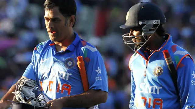 महेंद्र सिंह धोनी और अंबाटी रायडू