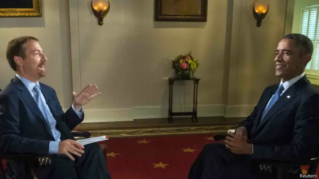 Entrevista de Obama à NBC | Crédito: Reuters