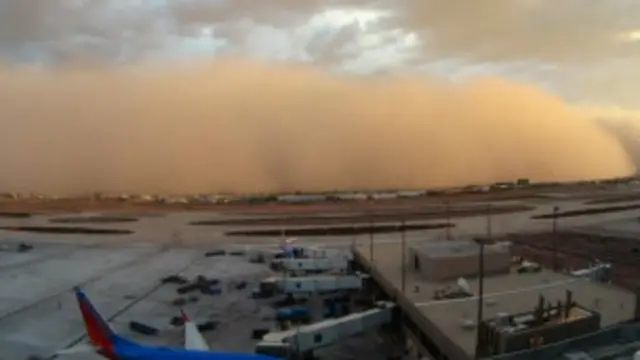 Tempestade no Arizona (BBC)