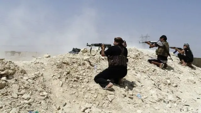 نیروهای قبایل سنی برای پس گرفتن حدیثه با ارتش عراق همکاری داشتند