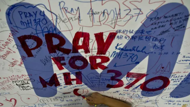 馬航MH370神秘失蹤，至今未見蹤跡。