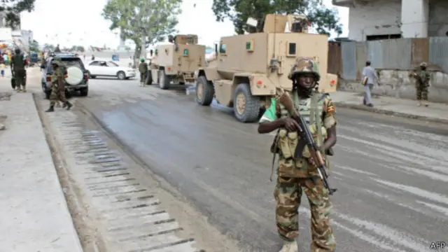 Pasukan Persatuan Afrika, AU.