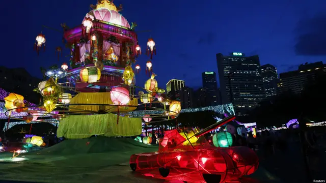 Lampion di Hong Kong