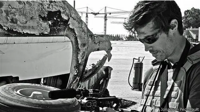 Джеймс Фоули в Триполи, Ливия, 2011 г.