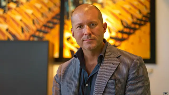 Jonathan Ive, jefe de diseño de Apple. 