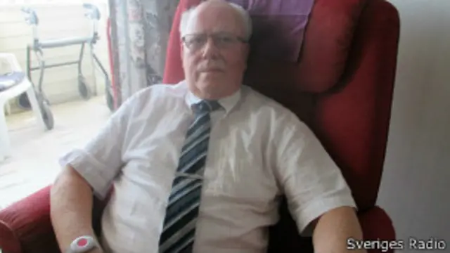 Gösta Arvedson, candidato de 89 anos / Crédito: Sverige Radio