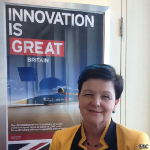 英国知识产权大臣内维尔·罗尔夫男爵夫人