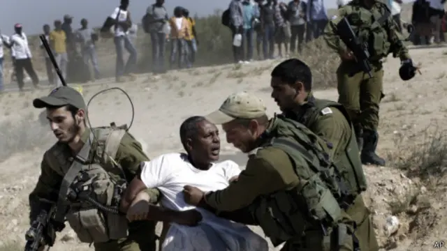 Tentara Israel dan pendatang Afika