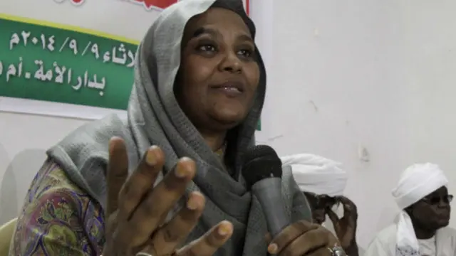 الإفراج عن مريم صادق المهدي يأتي مع إطلاق سراح بعض السياسيين.