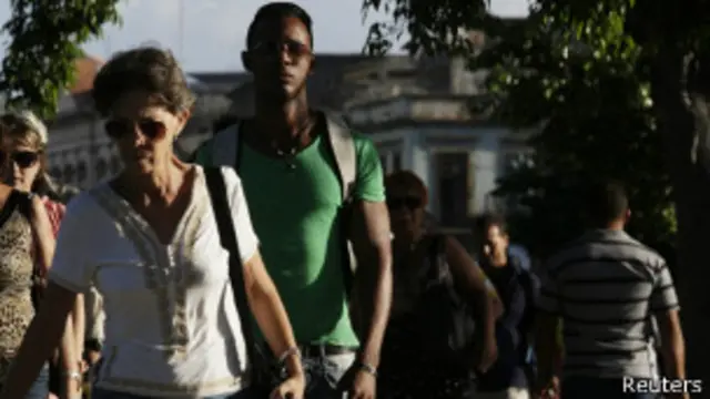 Ciudadanos en La Habana