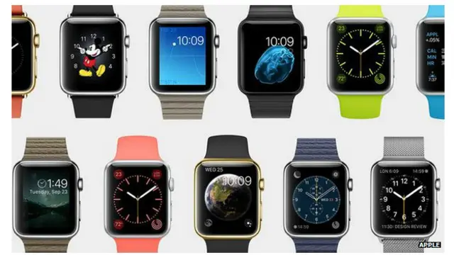 Apple Watch có 11 loại mặt khác nhau
