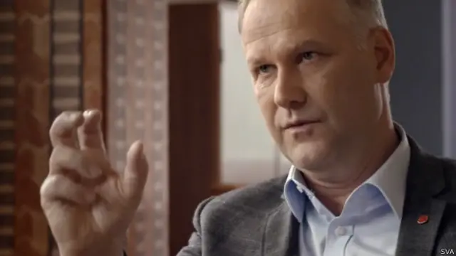 Jonas Sjöstedt, do Partido de Esquerda