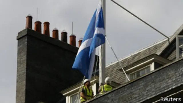 bandera de Escocia