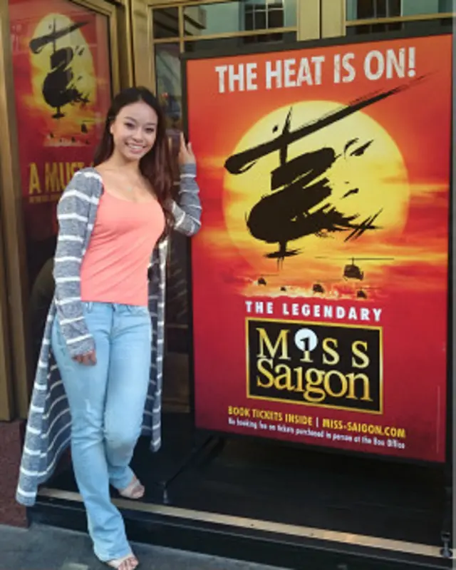 丁臻滢是史上首位在伦敦西区舞台上表演的中国籍演员(摄影:子川)