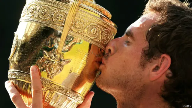 Andy Murray ganó Wimbledon en 2013, el primer triunfo de un británico desde 1936.