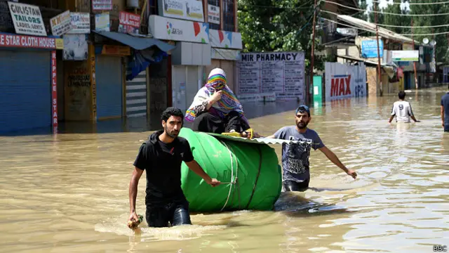 कश्मीर बाढ़