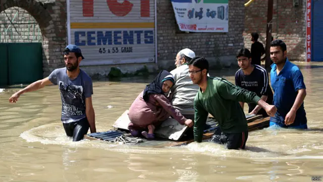 कश्मीर में बाढ़