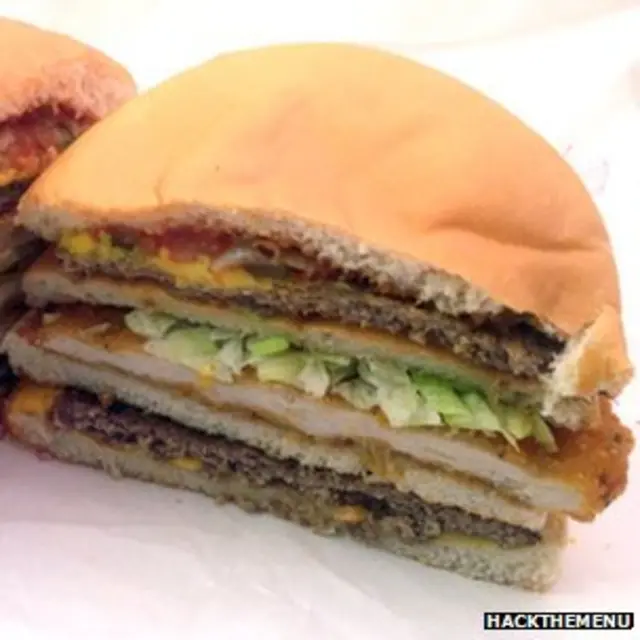 Hamburguesa secreta de McDonald's