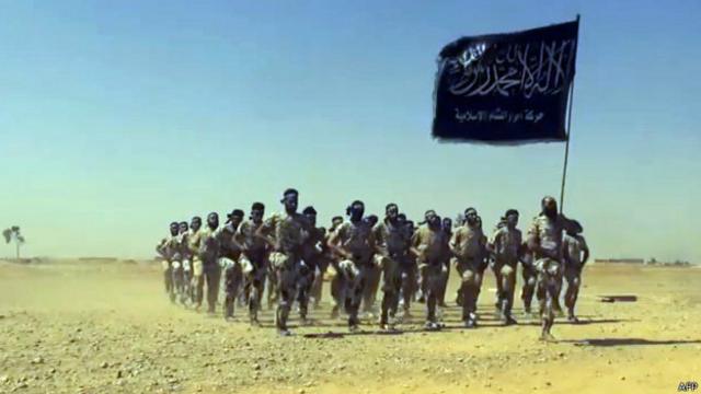 Phiến quân IS đang chiếm nhiều vùng lãnh thổ ở Syria và Iraq