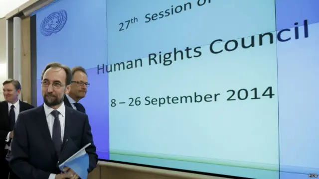Reunião do Conselho de Direitos Humanos da ONU / Crédito: EPA
