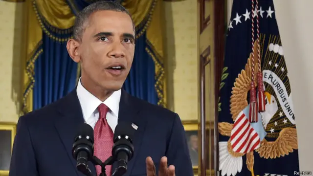 بنا به طرح چهار مادهای باراک اوباما، حملات هوایی علیه مواضع 'دولت اسلامی' تا خاک سوریه گسترش مییابد.