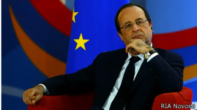 Президенты Порошенко и Олланд