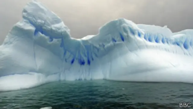 Hielo antártico