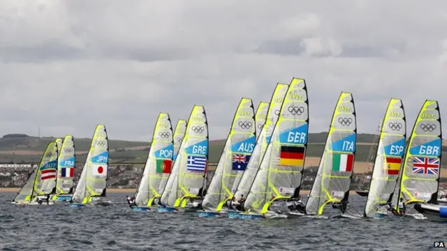 ویموث محل برگزاری مسابقات قایق رانی در المپیک ۲۰۱۲ بود