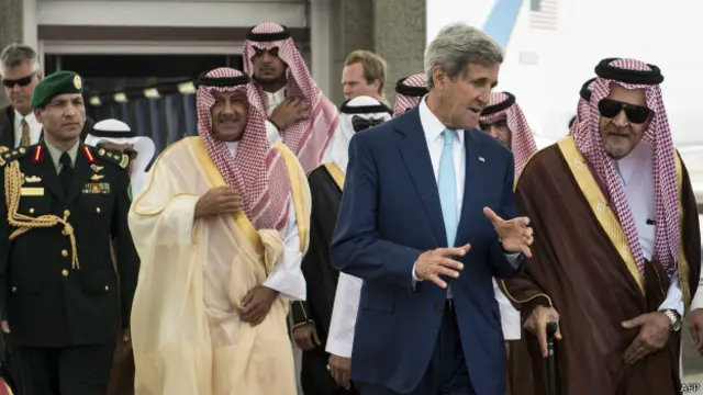 Джон Керрі у місті Джедда