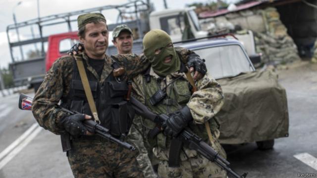 Сепаратисти біля Донецька